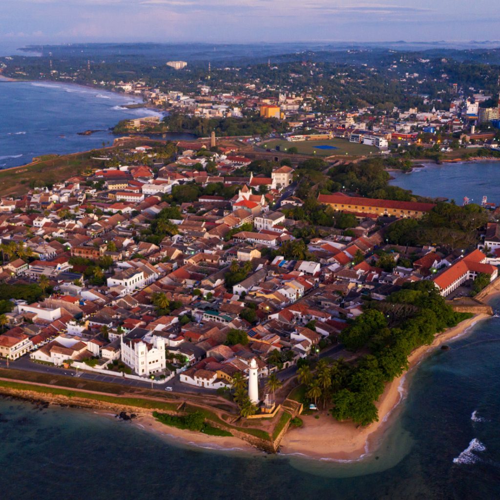 Located on the picturesque southwest coast of Sri Lanka, 113 kilometres from the capital city Colombo, sits the historic city of Galle. Built by the Dutch back in 1663 and now an UNESCO World Heritage site, Galle’s core is the Fort, a walled enclave surrounded by the Indian Ocean on three sides. Galle Fort (‘Ramparts of Galle’ or Dutch Fort as it is also Known), is well maintained by the Archaeological Department of Sri Lanka who continue to protect the monuments historical, archaeological and architectural heritage.